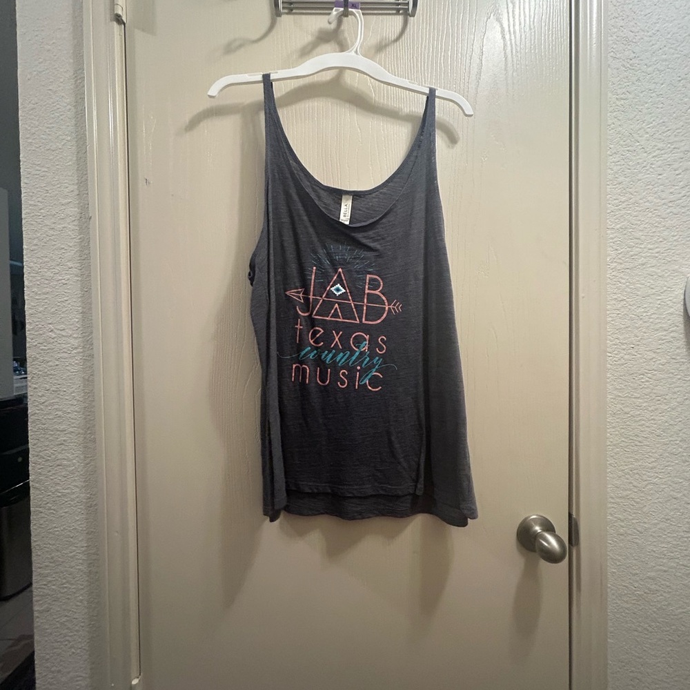Dark grey tank top